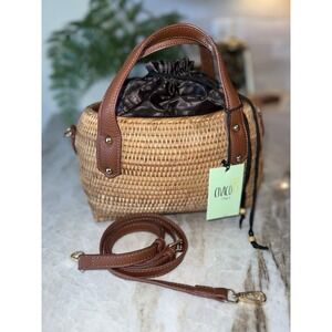 Civico 93 Italy Woven Structure Handbag New